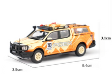Load image into Gallery viewer, XCARTOYS 1:64 Orange POER Sport Pickup Truck Cross Model Diecast Metal Car New Collection