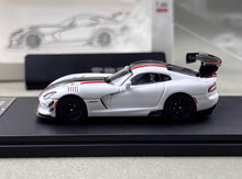 Load image into Gallery viewer, HM 1:64 White Viper ACR Racing Sports Model Diecast Metal Car New Collection