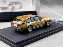 Load image into Gallery viewer, RM 1:64 Gold GTV6 Widebody Hatchback Sports Model Diecast Metal Car New Collection