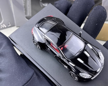 Load image into Gallery viewer, MJ 1:64 Black One-77 V12 Coupe Super Racing Sports Model Diecast Metal Car New Collection