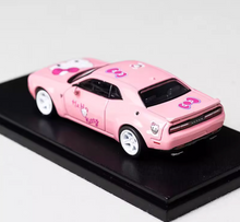 Load image into Gallery viewer, FW 1:64 Pink SRT Hellcat Muscle Sports Model Diecast Metal Car BN