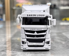 Load image into Gallery viewer, GCD 1:64 White LB Fuso Super Great Transport Truck Model Diecast Metal Car New Collection