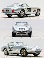 Load image into Gallery viewer, GFCC 1:64 Silver 1966 275 GTB #98 Classic Sports Model Diecast Metal Car New Collection