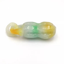 Load image into Gallery viewer, Nature Jade Pendant Peanut Necklace Gift Jewelry charm Blessing Lucky Fortune a