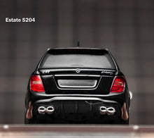 Load image into Gallery viewer, King 1:64 Black C63 AMG Estate S204 Wagon Sports Model Diecast Metal Car New Collection