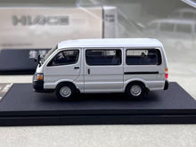 Load image into Gallery viewer, Model1 1:64 White Hiace Delivery Mini Van MK4 H100 Model Diecast Metal Car New Collection