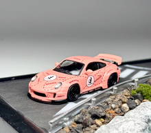 Load image into Gallery viewer, Inno 1:64 Pink 997 Pig Widebody Sports Model Diecast Metal Car New Collection