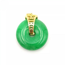 Load image into Gallery viewer, Nature Jade Peace Fortune Pendant Necklace Gift Jewelry charm Blessing Jewelry a