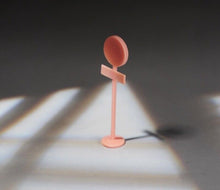 Load image into Gallery viewer, 1:64 Painted Unpainted Figure Model Miniature Resin Diorama Sand Road Stop Sign