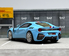 Load image into Gallery viewer, LT 1:64 Blue F12 TDF V12 Super Racing Sports Model Diecast Metal Car New Collection
