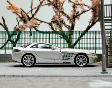 Load image into Gallery viewer, SW 1:64 White SLR McLaren Coupe Racing Sports Model Diecast Metal Car New Collection