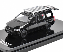 Load image into Gallery viewer, HobbyJapan 1:64 Black TOYOTA Probox Mini Van Sport Model Diecast Metal Car New Collection