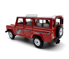 Load image into Gallery viewer, 1:76 Red Land Rover Defender 110 V6 ORV Classic Model Diecast Metal Car New Collection