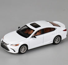 Load image into Gallery viewer, JKM 1:64 White ES300h Luxury Sedan Sports Model Diecast Metal Car New Collection