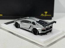 Load image into Gallery viewer, Onemodel 1:64 Silver LP700 Aventador LB Racing Sports Model Diecast Resin Car