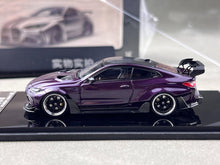 Load image into Gallery viewer, SW 1:64 Purple M4 ADRO BODY KIT Coupe Sports Model Diecast Metal Car New Collection