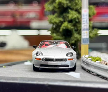 Load image into Gallery viewer, MINIGT 1:64 Silver Z8 Convertible Racing Sports Model Diecast Metal Car New Collection