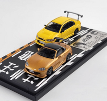 Load image into Gallery viewer, 1:64 JDM Comic Initial D Miata MX5 Evo7 Lancer Model Diecast Metal Car New
