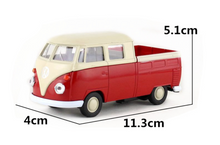 Load image into Gallery viewer, WELLY 1:36 Red T1 Double Cabin Pick Up Truck Model Diecast Toy Metal Car BN
