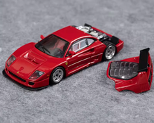Load image into Gallery viewer, SH 1:64 Red F40 LM Racing Sports Model Diecast Metal Car New Collection