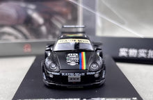 Load image into Gallery viewer, SW 1:64 Black Apple #89 RWB 993 Big Spoiler Sports Model Diecast Metal Car New Collection