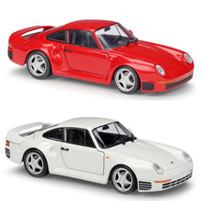 Load image into Gallery viewer, WELLY 1:24 959 Classic Super Racinng Sport Model Diecast Metal Car Display