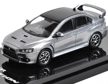 Load image into Gallery viewer, Hobby Japan 1:64 Grey JDM Lancer EVO X 10 Sports Model Diecast Metal Car New Collection