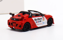 Load image into Gallery viewer, Mortal 1:64 Red S660 Convertible Sport Model Diecast Metal Car New Collection