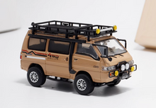 Load image into Gallery viewer, Autobots 1:64 Desert 4WD Delica L300 Camper Van Model Diecast Metal Car New Collecction