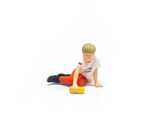 Load image into Gallery viewer, 1:64 Painted Figure Mini Model Miniature Resin Diorama Sand Kid Child Boy Girl