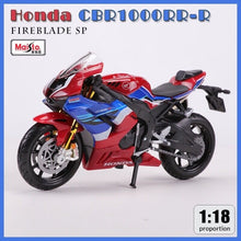 Load image into Gallery viewer, Maisto 1:18 CBR1000RR-R Fireblade SP Sports Model Diecast Metal Motorcycle BN