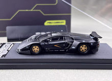 Load image into Gallery viewer, PSC 1:64 HEC Black LP800-4 Racing Sports Model Diecast Metal Car New Collection