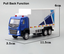 Load image into Gallery viewer, CCA 1:72 Volvo Container Delivery Truck Model Toy Diecast Metal Car BN