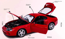 Load image into Gallery viewer, LCD 1:18 Red JDM Supra A80 Coupe Racing Sports Model Diecast Metal Car New