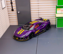 Load image into Gallery viewer, Fuelme 1:64 Purple Mansory F8XX Racing Sports Model Diecast Resin Car New