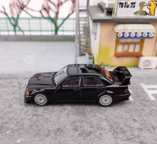 Load image into Gallery viewer, 1:64 SEEKER Black 190E 2.5-16 Evolution Sports Model Diecast Metal Car New