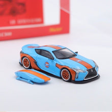 Load image into Gallery viewer, Master 1:64 JDM Gulf LC500 LB Widebody Sports Model Diecast Metal Car New