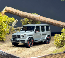 Load image into Gallery viewer, AR 1:64 2020 Gray G63 G Class SUV Sports Model Diecast Metal Car New Collection