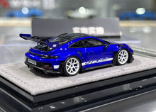 Load image into Gallery viewer, HH 1:64 San Marino Blue 992.1 GT3 RS Sports Model Diecast Resin Car New Collection