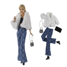 Load image into Gallery viewer, Barbie Doll Clothing 11.5" Girl Wear Fashion Outfits 1/6 Top Skirt Pants Jeans Bag