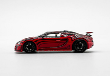 Load image into Gallery viewer, LJM 1:64 Red Chiron Vitesse Racing Sports Model Diecast Resin Car New Collection