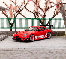 Load image into Gallery viewer, Master 1:64 JDM Red RX7 FD Racing Sports Model Diecast Metal Car New