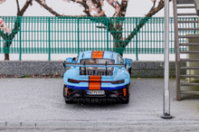 Load image into Gallery viewer, SOLO 1:64 Blue 2021 911 GT3 RS 992 Gulf Sports Model Diecast Metal Car New