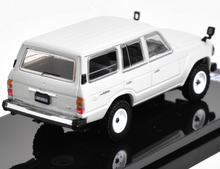 Load image into Gallery viewer, Hobby Japan 1:64 White 1981 Land Cruiser LC60 SUV Model Diecast Metal Car New Collection