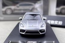 Load image into Gallery viewer, 1:64 Furuya Silver Panamera Turbo Sports Model Diecast Metal Car BN