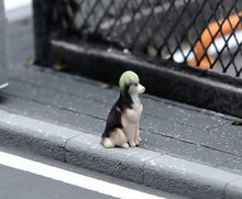 Load image into Gallery viewer, 1:64 Painted Figure Model Miniature Resin Diorama Toy Sand Puppy Dog Pet Beagle