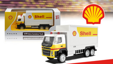 Load image into Gallery viewer, CCA 1:72 Volvo Shell Container Delivery Truck Model Toy Diecast Metal Car BN