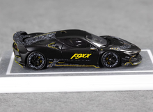 Load image into Gallery viewer, MJ 1:64 Matte Black Mansory F9XX Racing Sports Model Diecast Metal Car New Collection