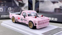 Load image into Gallery viewer, SW 1:64 Pink 1965 Mustang RTR F150 Pickup Sports Model Diecast Metal Car New Collection