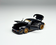 Load image into Gallery viewer, HG 1:64 Matte Black RWB 930 Figure Sports Open Model Diecast Metal Car New Collection